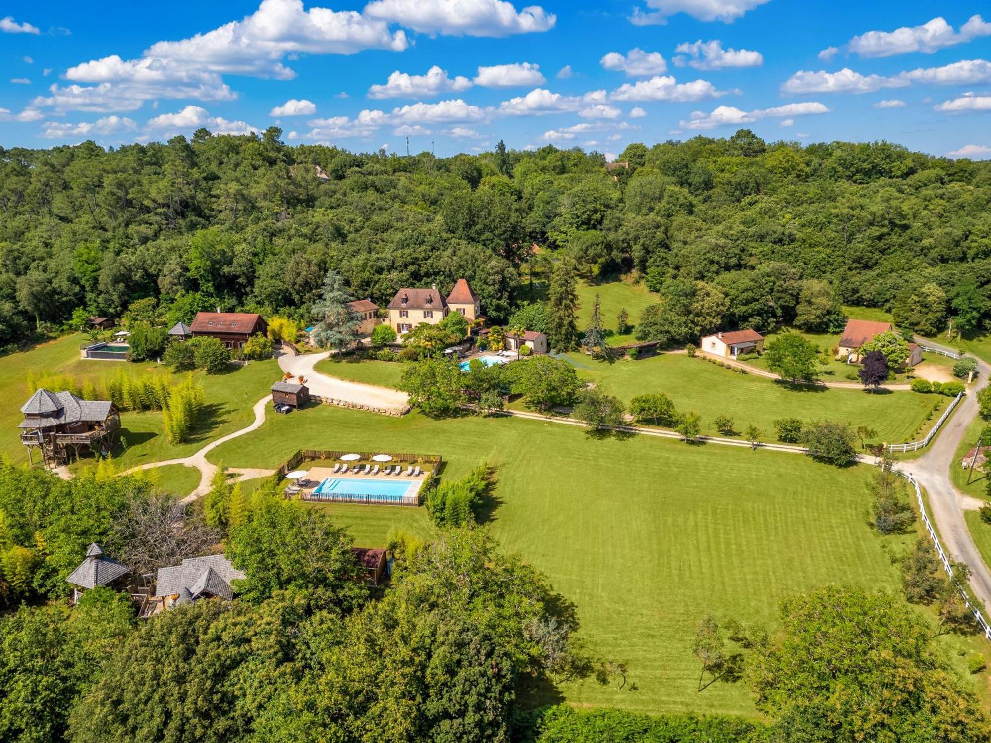 Domaine De Campagnac - Spa & Sauna Carsac-Aillac Exteriör bild