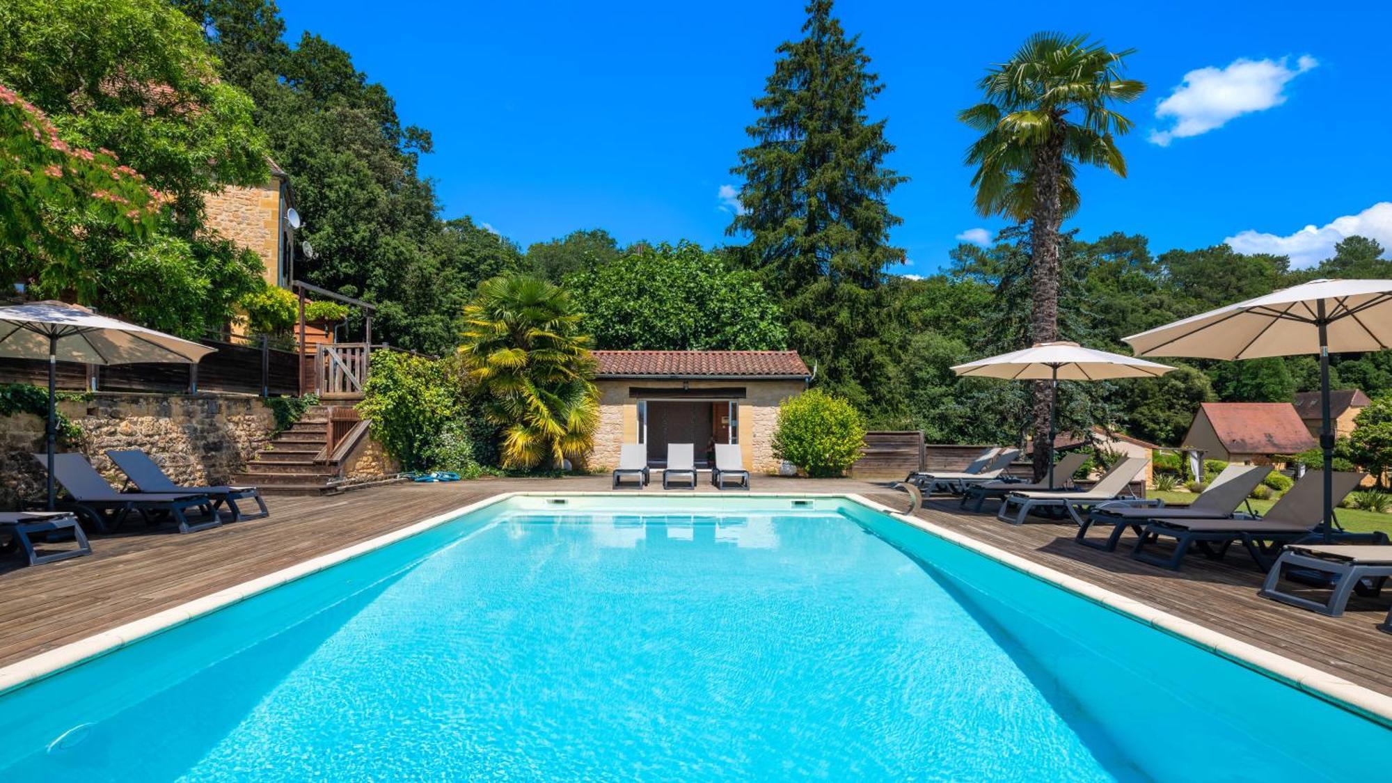 Domaine De Campagnac - Spa & Sauna Carsac-Aillac Exteriör bild